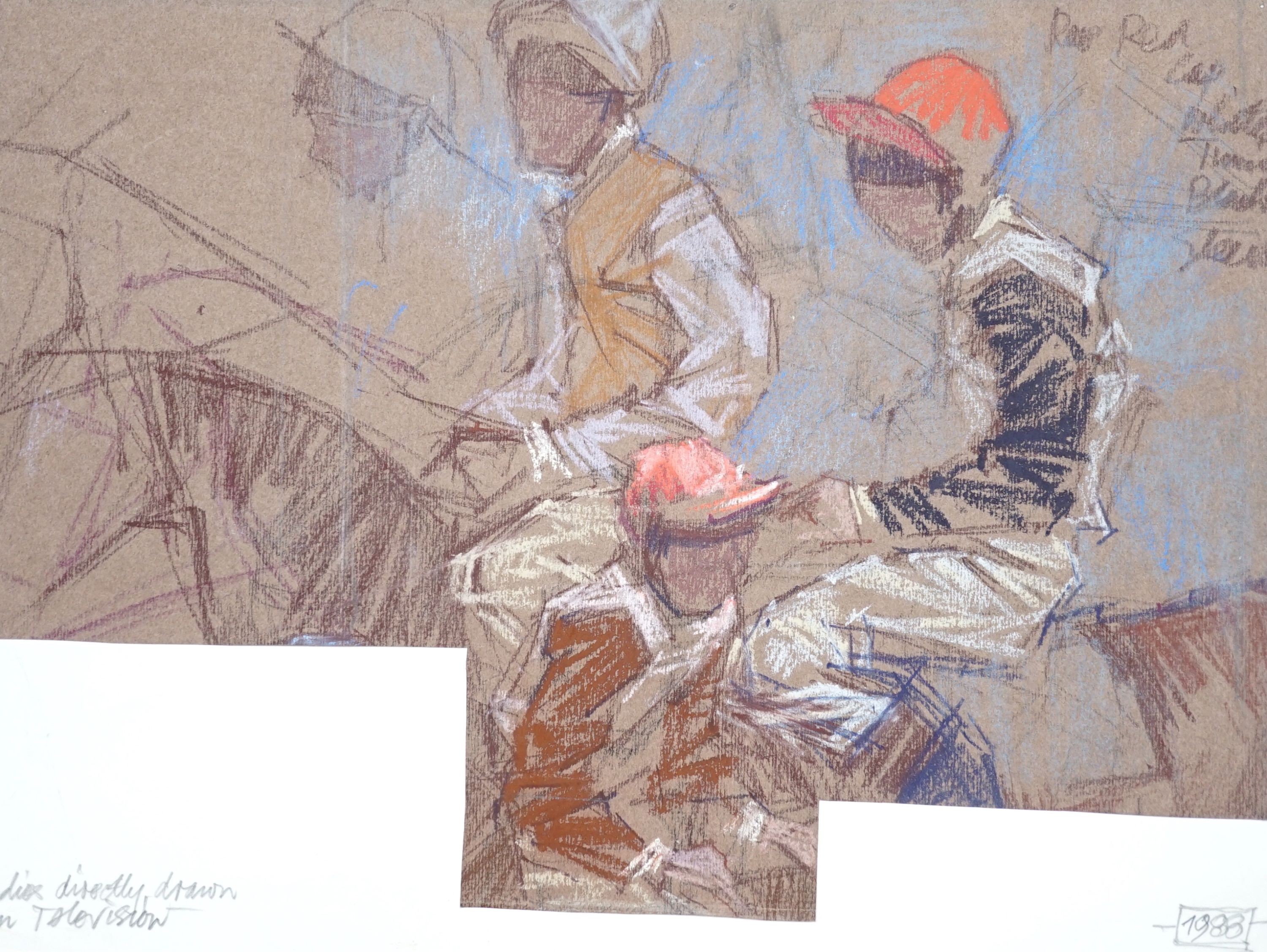 Michael Cadman (1920-2012), folio of assorted watercolours, landscape, figure, animal and bird studies, some signed and inscribed, largest 38.5 cm X 28 cm